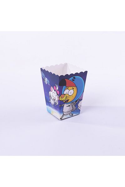 Bimotif King Şakir themed popcorn box 4 pieces