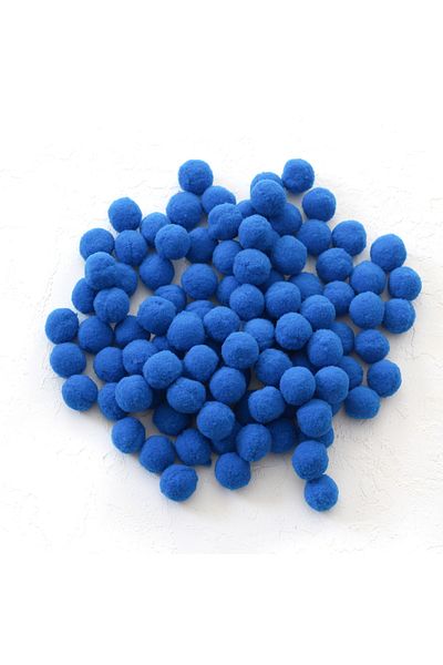 Bimotif Λούτρινα πομπόν, 2,2 cm 20 τμχ Σκούρο Μπλε