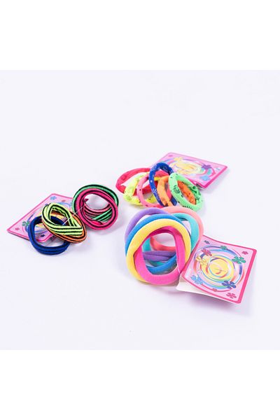 Bimotif Set de 6 culori si modele diferite ace de par 3 piese