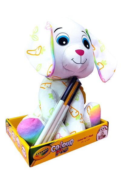 Crayola Colour Me Plush Bunny