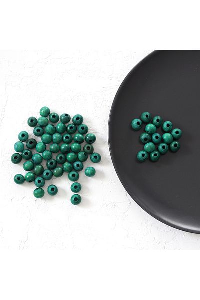 Bimotif Wooden bead, night 100 gr(Green)
