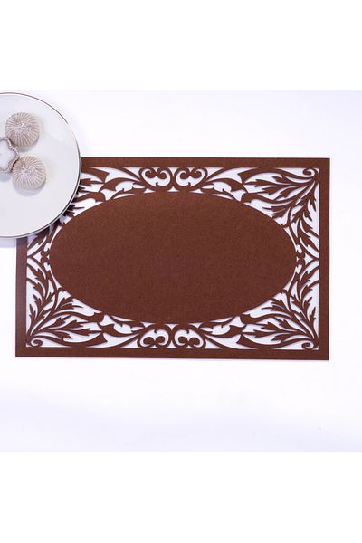 Bimotif Кафяв филц, американски сервиз, клон - 29x45 см, 1 брой