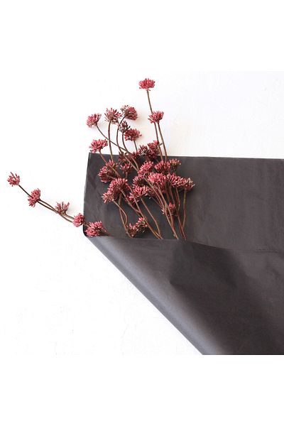 Bimotif Plush Paper 50x70 Cm, Black 100 Pieces