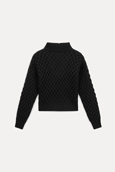 VATKALI Sweater with zip collar