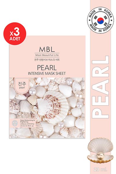 MBL Teresia Pearl Extract Brightening and Moisturizing Face Mask