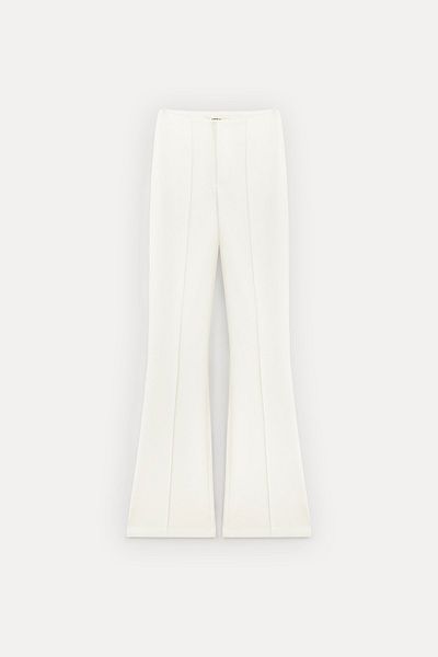 VATKALI Ecru Color Flare Pants