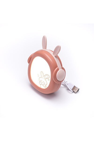 Bimotif Işık rengi değişen ledli tavşan gece lambası