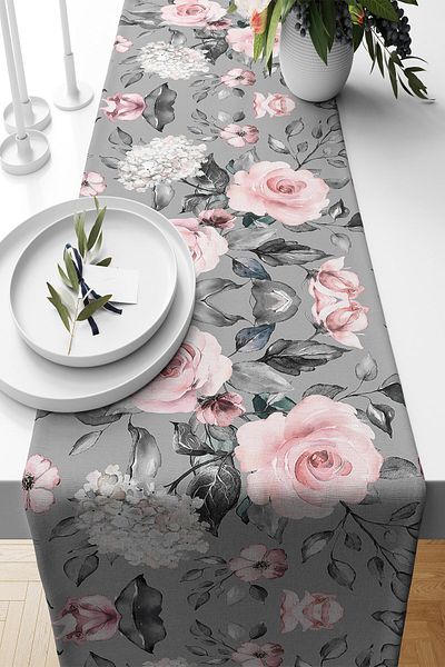 on the clouds Σετ 4 διακοσμητικών τριαντάφυλλων - Floral Geranium Table and Ranier Models