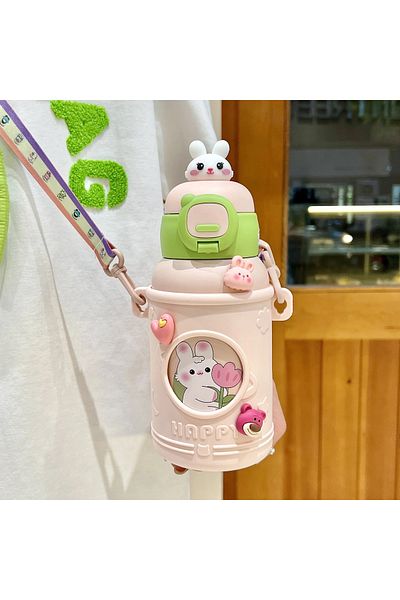 CNSZ 500ml Cute Stainless Steel Thermal Water Bottle - Thermos Feature
