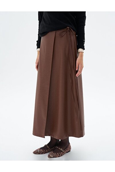 KYR Fusta înfășurată din piele artificială maro