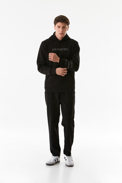 Fulla Moda Φούτερ με κουκούλα με κέντημα καγκουρό