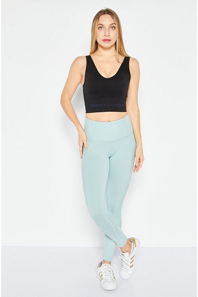 Tommy Hilfiger Women Sportswear Fit Training Bra, Black