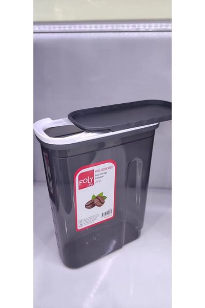 Mu Art Food Storage Container 2.7 Lt with Scale Cover and Skid New Royaleks-Bnm-0674