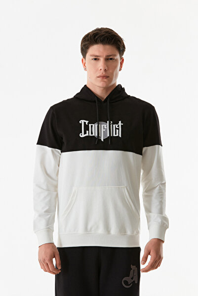 Fulla Moda Φούτερ με κουκούλα με κέντημα καγκουρό