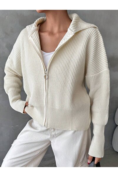 Ugdelia Γυναικεία ζακέτα με φερμουάρ Full Fisherman