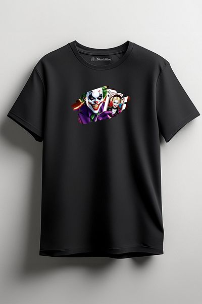 SM Satranç Medya Μπλουζάκι Joker Unisex - Jokey And Harley