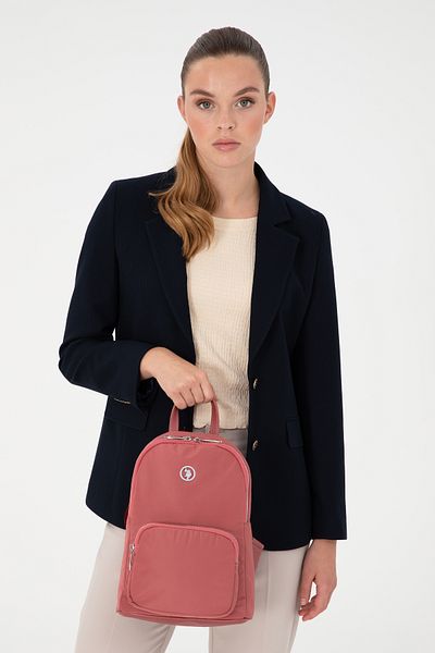 U.S. Polo Assn. Women's Dusty Rose Quilted Backpack 50300295 -Vr026