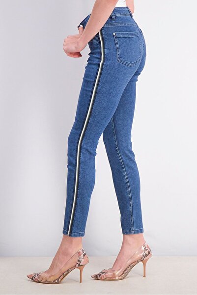 Tchibo Women Regular Fit Washed Stretchable Jeans, Blue