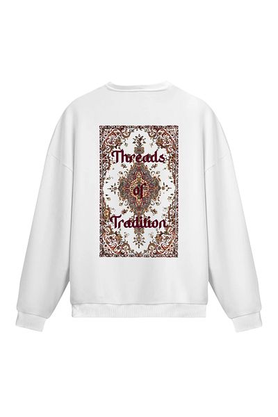 Mounte Bianca Unisex Threads - Κανονικό φούτερ