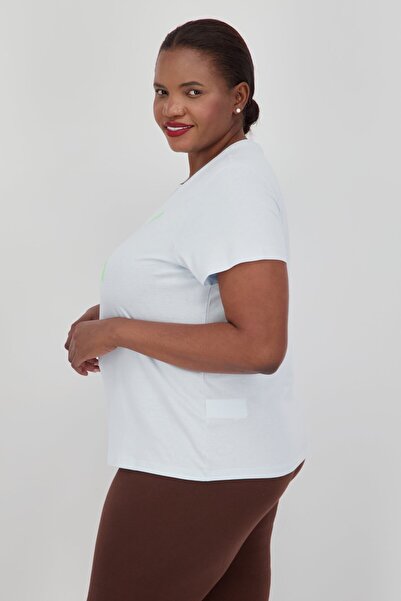 Puma Women Sportswear Fit Short Sleeve Outdoor Top, Light Blue