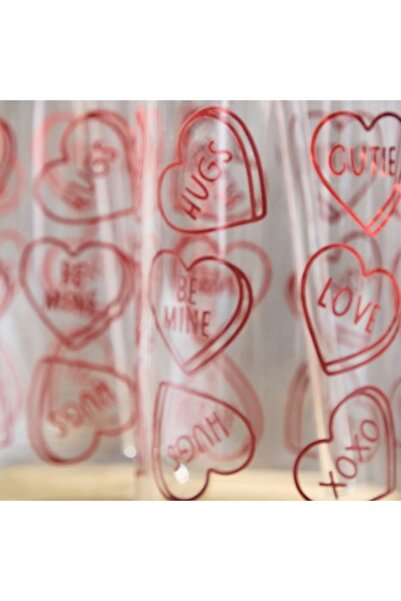 Home Box Zen Borosilicate 2-Piece Valentine Mason Jar - 450 ml