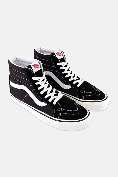 Vans Women Sk8 Lace Up High Cut Shoes, Black