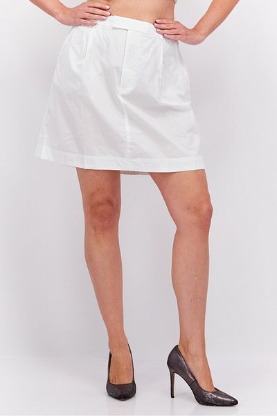 Esprit Women Plain Mini Skirts, White