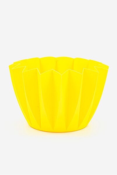 Robert Allen وعاء بلاستيكي ستاربوينت مقاس 20 سم عمق × 13 سم ارتفاع، أصفر