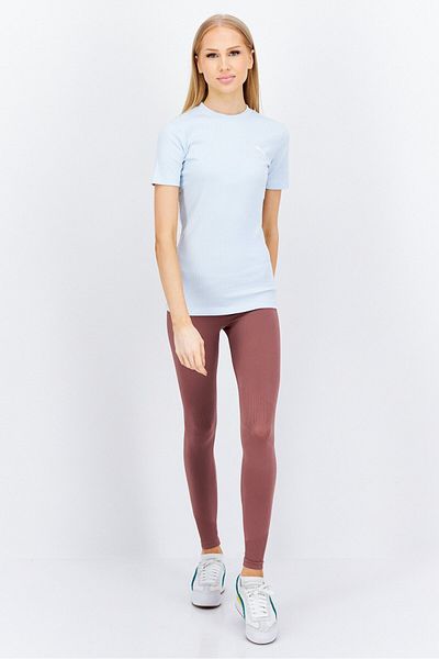 Puma Women Slim Fit Short Sleeve Outdoor T-Shirt, Blue
