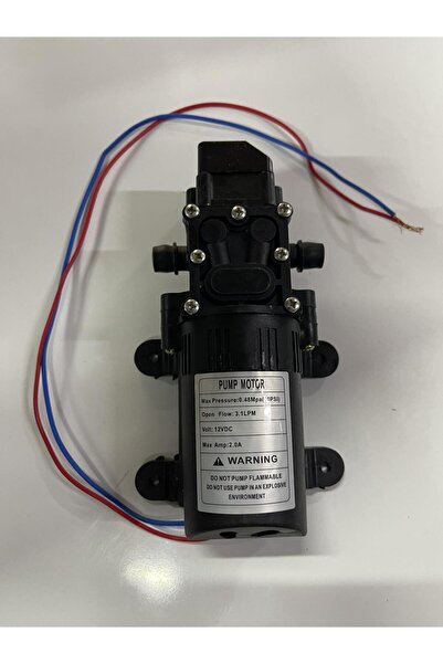 Baco Akülü Su Aktarma ve İlaçlama Motoru Pompası 12 Volt