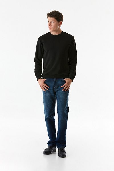 Fulla Moda Φούτερ Basic Crew Neck