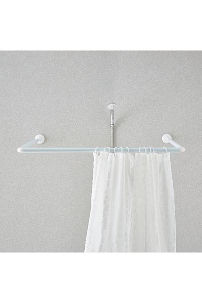 Home Box Granta Shower Curtain Pole - 80 cm