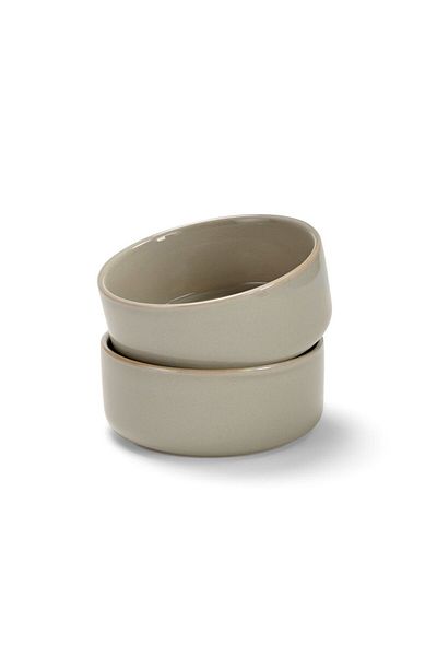 Tchibo 2 Piece Schalen Bowls, Beige