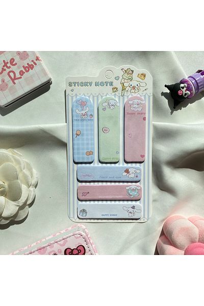 Wisevelya Cinnamoroll Stick Post-It Set