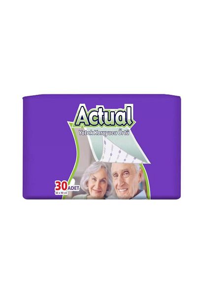 ACTUAL Mattress Protector Cover 60x90 Cm 30x2 (60 Pieces)