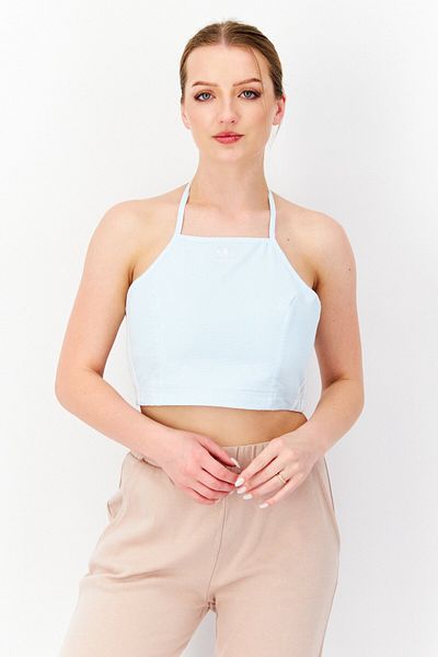 adidas Women Sportswear Fit Sleeveless Training Tank Top, Light Blue