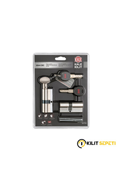 KALE (KİLİTSEPETİ) KALE 264CEC 2'li Set Ortak Anahtar