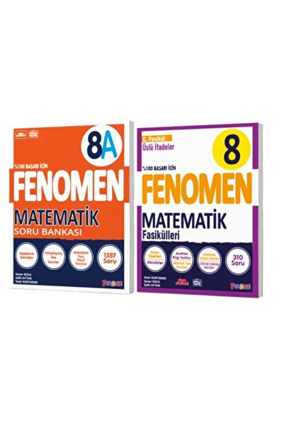 Fenomen Yayıncılık FENOMEN YAYINLARI 8. SINIF Matematik A Soru Bankası ve Mat...