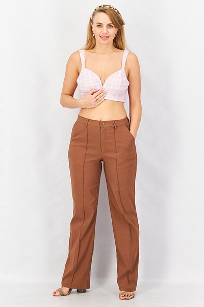 Asos Design Women V-neck Sleeveless Stripe Crop Top, Purple Combo