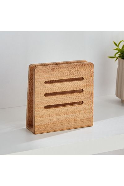 Home Box Natura Bamboo Napkin Holder