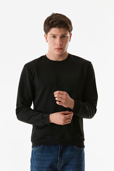 Fulla Moda Φούτερ Basic Crew Neck
