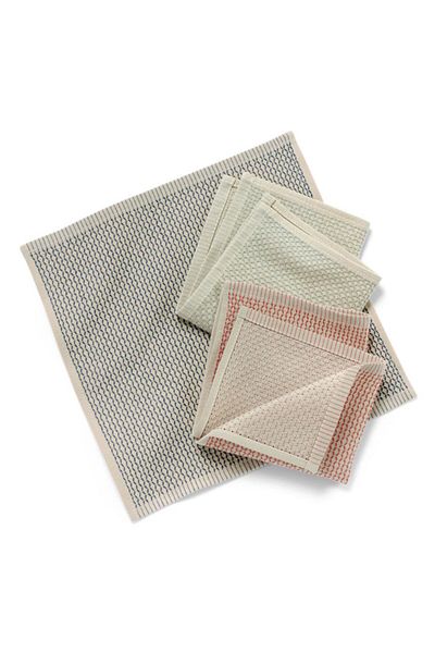 Tchibo 3 Pcs Dish Cloths, Beige Combo