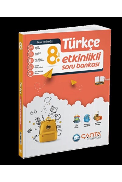 Çanta Yayıncılık ÇANTA YAYINLARI 8. SINIF Türkçe Etkinlikli Kazanım Sıralı So...