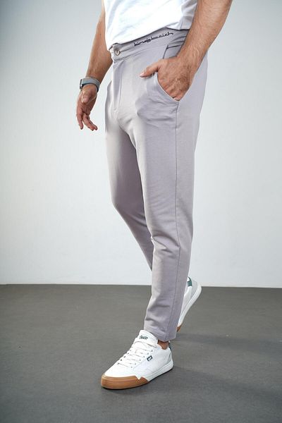 king brich Ανδρική φούτερ Kingbrich Slim Fit Bottom - Με τσέπες και ελαστική μέση