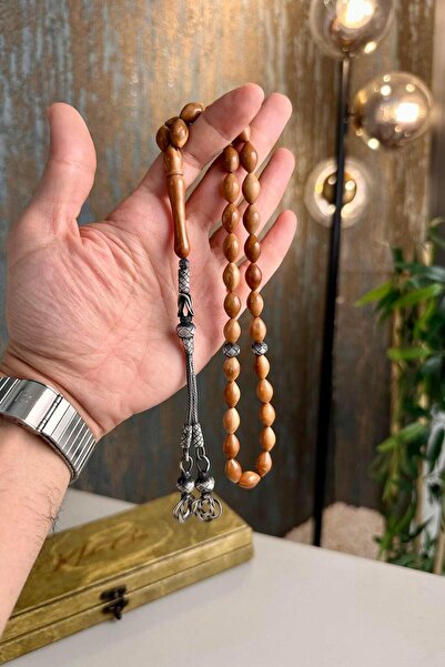 dergah tesbih تصميم جديد من الفضة المحبوكة يدويًا بتصميم Kazaziye الطبيعي