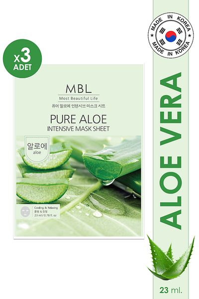 MBL Teresia Moisturizing and Soothing Face Mask with Aloe Vera Extract