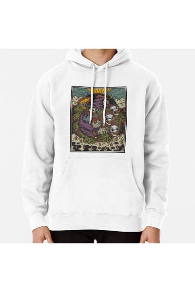 Hvit Stein Wild Wiz Printed Sweatshirt
