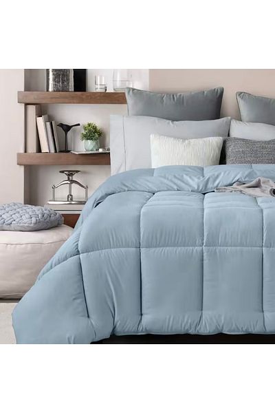 Prime Sleeks Özdilek Microsoft Double Personality Quilt, țesătură 100% bumbac, 195x215 cm