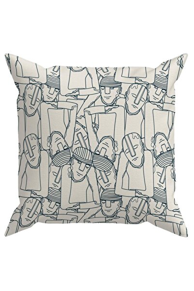 Evdek Abstract Throw Pillow Case Ds60