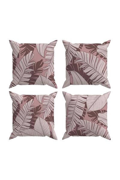 Evdek Екзотичний 4-комплект чохлів для подушок Ds86